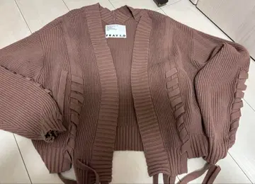 FRAY.ID 프레이 아이디 긴팔 니트 가디건