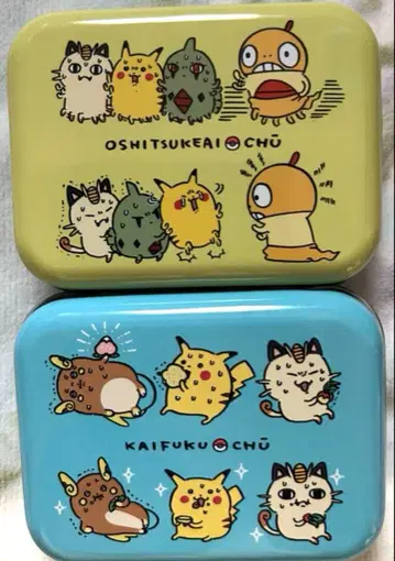 24시간 포켓몬 CH 스퀘어 캔 2종