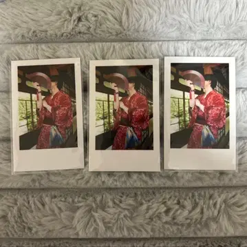 이레이스 실사 폴라로이드 리우라 부채