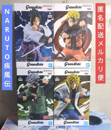 NARUTO-나루토-질풍전 Grandista 피규어 4점 세트