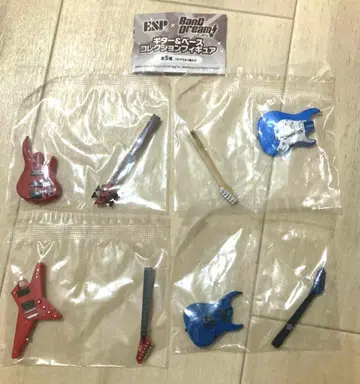 [ 미개봉 ] ESP Bang Dream 뱅드림 미니 기타 4개 세트