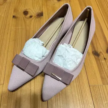 RANDA 핑크 스틸레토 펌프스 리본 포함