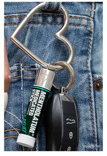 [ 새상품 ] BASICS GOLD HEART CARABINER