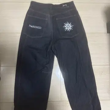 NoREMID 다크 데님 팬츠 large