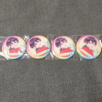 카라피치 유안군 푸피파 캔 배지 4개 세트