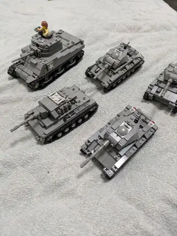 LEGO 정품 탱크 5대 Brickmania 커스텀