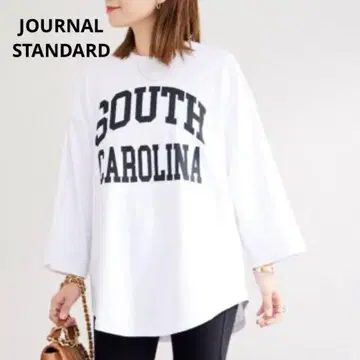 새상품급 저널 스탠다드 라운드 헴 로고 T셔츠 2023