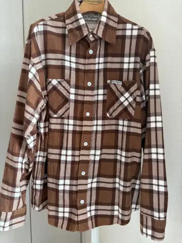 코어 파이터 체크 셔츠