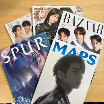 TXT 잡지 5권 MORE BAZAAR CanCan MAPS SPUR
