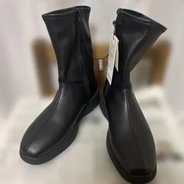 UNIQLO 스트레치 숏부츠 24.0cm 블랙