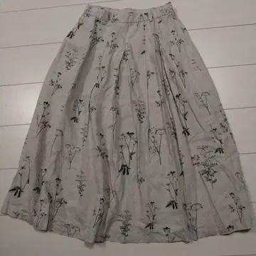 코튼하우스아야 린넨 스커트