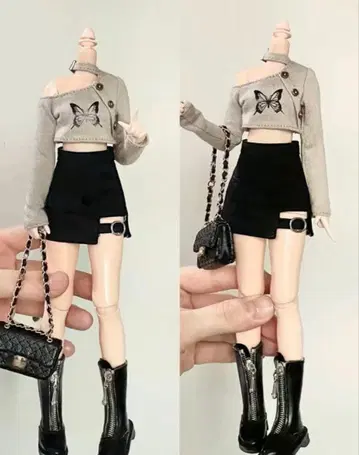 브라이스 아이시 인형용 오프숄더 의상 세트