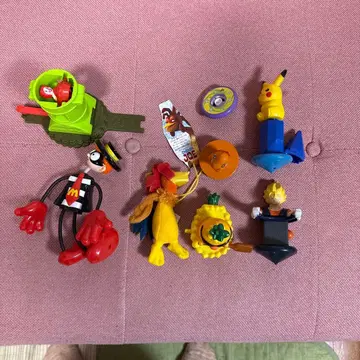 맥도날드 캐릭터 피규어 7개 세트