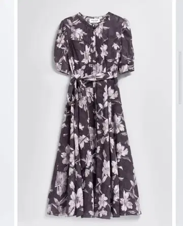 Maison Herlipto Floral Jacquard Dress