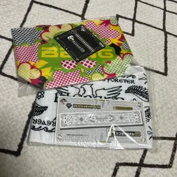 BIGBANG 굿즈 1등 복권 미니 백 머플러 타월