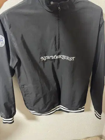 NEW YORK BURST 블랙 나일론 자켓 M