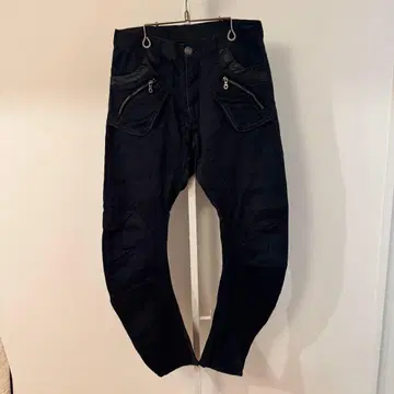 00s PPFM banana cargo demim pants