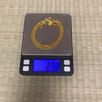 유품 정리 팔찌 골드 체인 액세서리 GOLD 23.3g