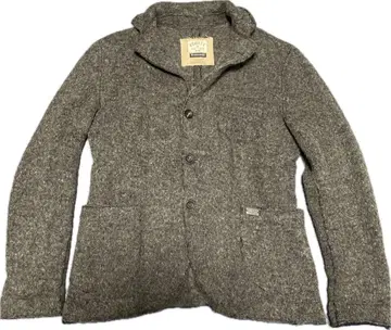 고급 새상품급 이탈리아제 40WEFT 압축 울 자켓