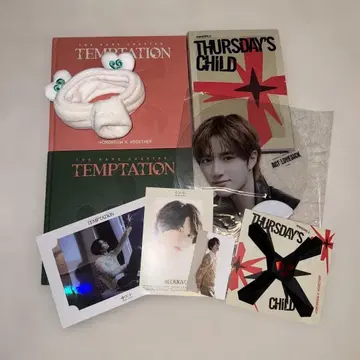 TXT 앨범 부채 응원봉 커버