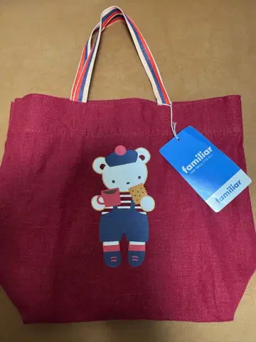 familiar 그랑스타 도쿄 백 S 사이즈 레드