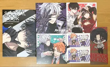 도쿄 에이리언즈 특전 카드 스티커 클리어 책갈피 특장판 소책자