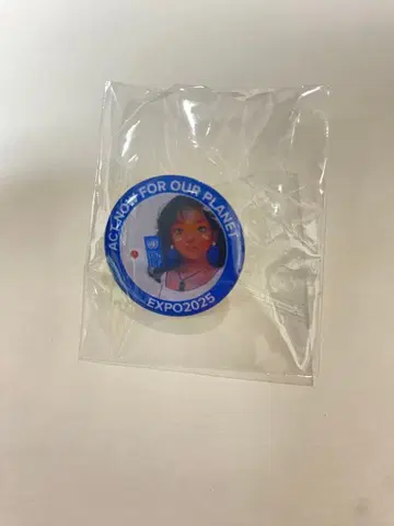 EXPO2025 유엔 파빌리온 핀 배지
