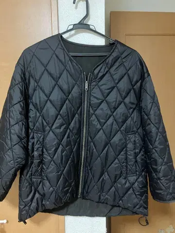 충전솜 리버서블 숏 아우터 34