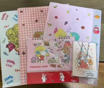 미즈모리 아도 탁상 달력 & 스케줄 수첩 2026 클리어 파일 세트