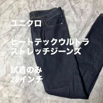 [ 미사용품 ] UNIQLO 유니클로 히트텍 울트라 스트레치 청바지 28