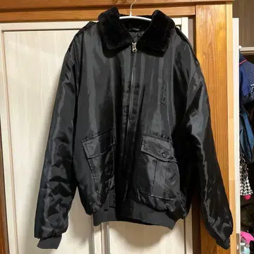 90sFIRST Class 블랙 MA-1 자켓