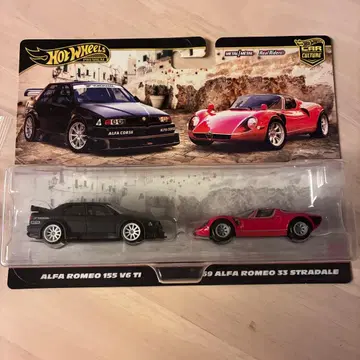 핫휠 2팩 알파로메오 155 V6 TI & 33