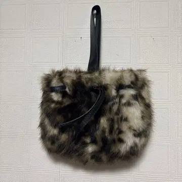 Helen moore 헬렌무어 인조 모피 백 영국제