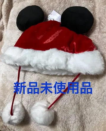 [ 미사용 새상품 ] 디즈니 리조트 크리스마스 2024 한정판 캡