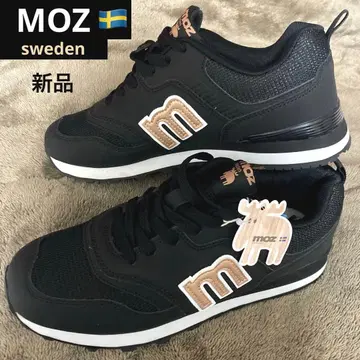 [ 새상품 ] MOZ 모즈 스니커즈 24.0cm 발수 가공 블랙