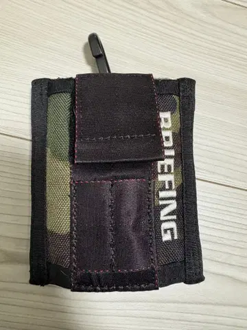 BRIEFING 카모플라쥬 파우치 후크 포함