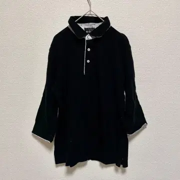 THE SHOP TK MIXPICE 피케 셔츠 블랙 L 사이즈