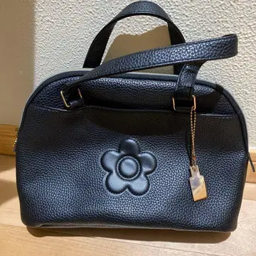 마리콴트 블랙 핸드백