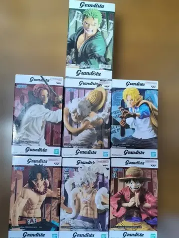 원피스 Grandista 피규어 세트