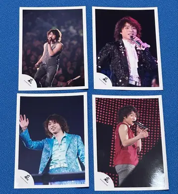 아라시 공식 브로마이드 라이브 사진 구 로고 4장 세트 사쿠라이 쇼