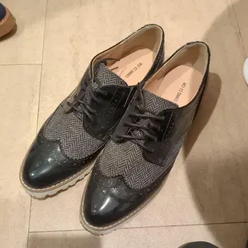 COMME CA ISM 헤링본 로퍼 24.5cm