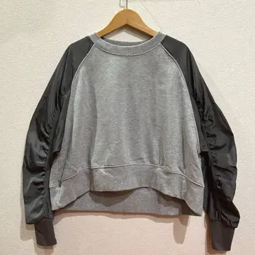 FAVORI(파보리) 이소재 배색 래글런 티셔츠