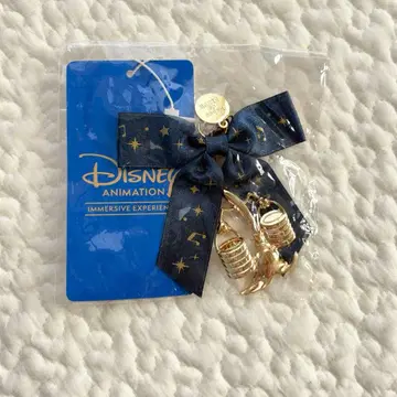 디즈니 판타지아 빗자루 리본 참