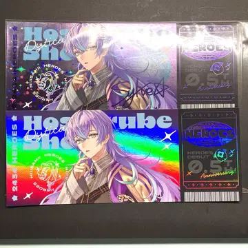 Half Anniversary 호시미치 쇼 홀로그램 티켓풍 카드 R N