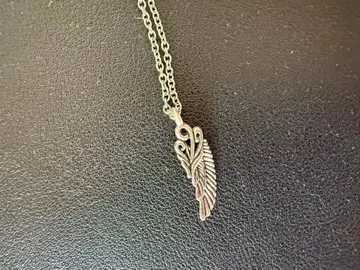 925 실버 에무즈 컬렉션 nex 페더 목걸이