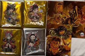 귀멸의 칼날 할로윈 아크릴 스탠드 아카자 ufotable 엽서