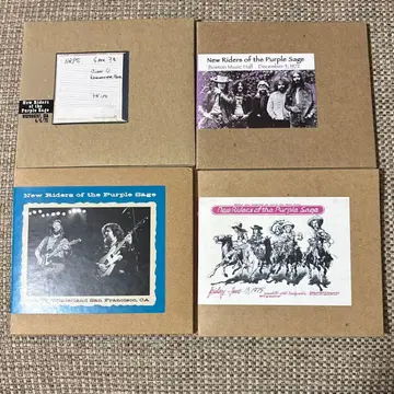 New Riders Of Purple Sage 라이브 (4회 공연 세트)