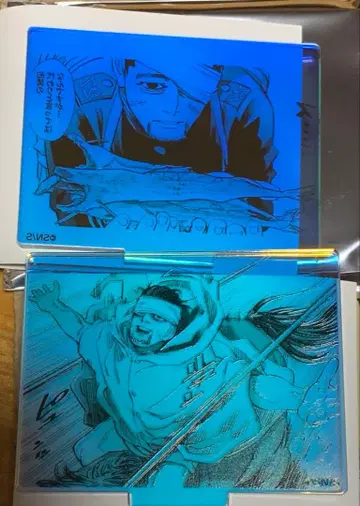 골든 카무이 오로라 아크릴 스탠드 컬렉션 오가타 햐쿠노스케 2세트