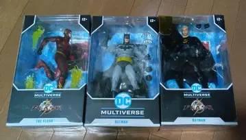 DC Multiverse 플래시 배트맨 3체 세트 피규어