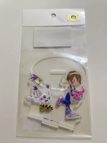 디지몬 25주년 도쿄역 아크릴 스탠드 이슬이(히카리) & 테일몬